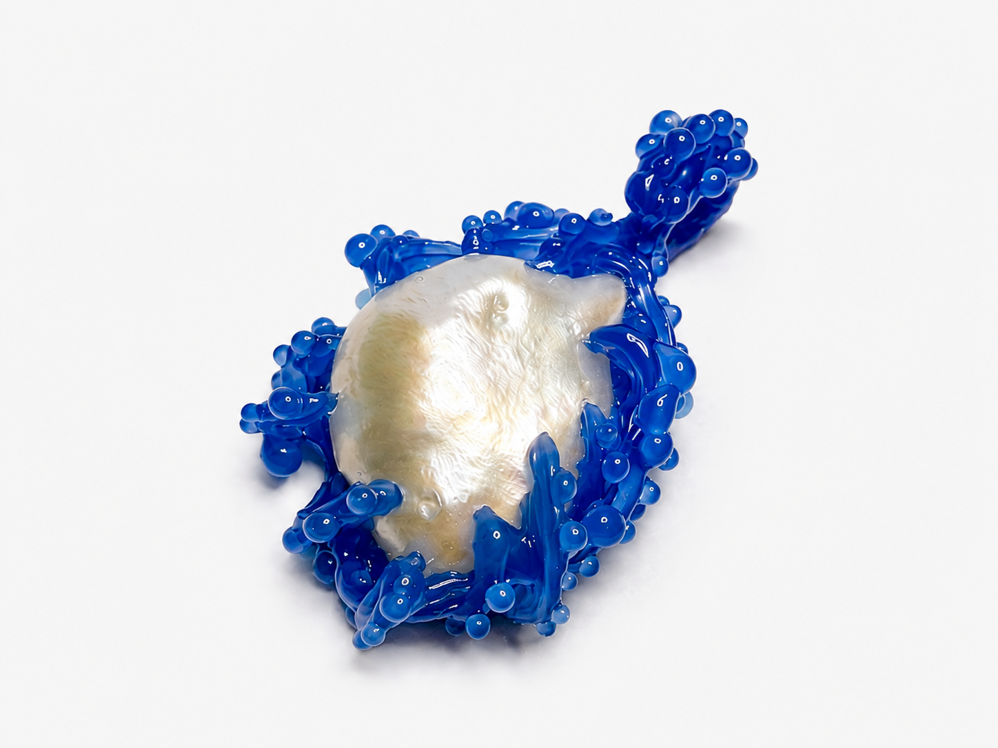 Barnacle Pendant - Keshi Pearl