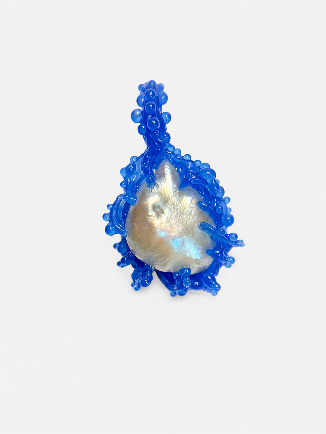 Barnacle Pendant - Keshi Pearl