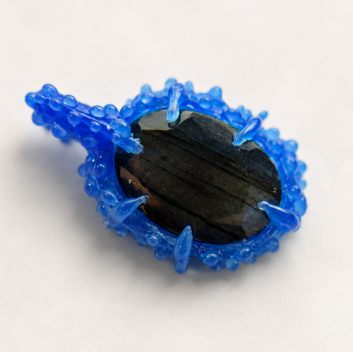 Barnacle Pendant - Labradorite