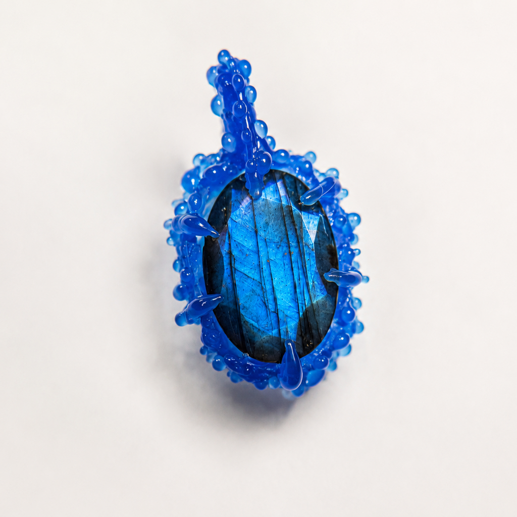Barnacle Pendant - Labradorite